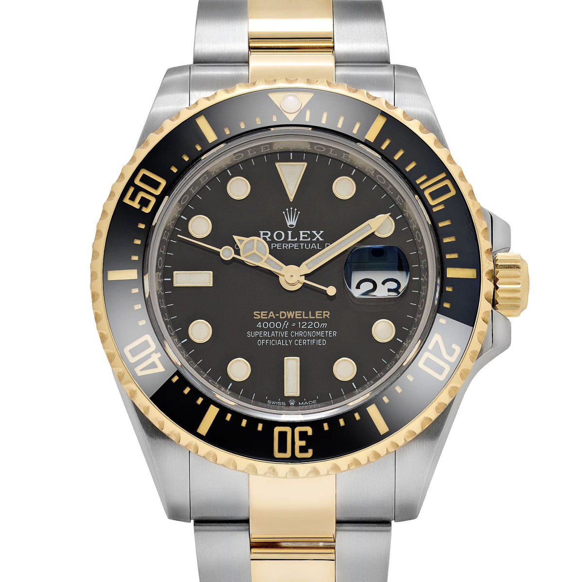 Rolex Sea-Dweller 126603 Stainless Steel Yellow Gold Black Dial (2022)