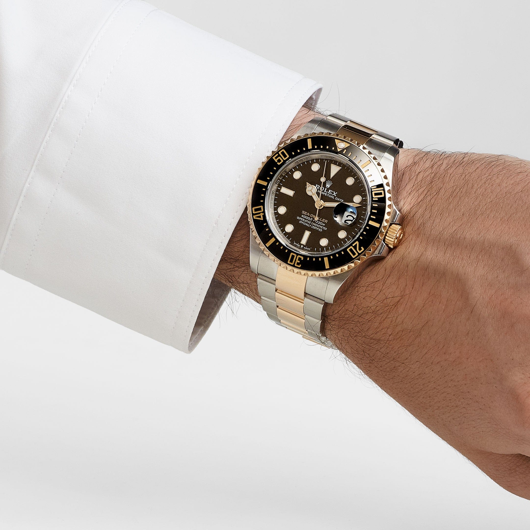 Rolex Sea-Dweller 126603 Stainless Steel Yellow Gold Black Dial (2022)