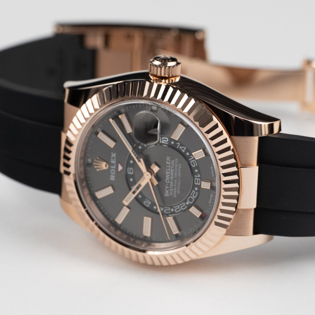 Rolex Sky-Dweller 326235 Rose Gold Rhodium Dial (2023)