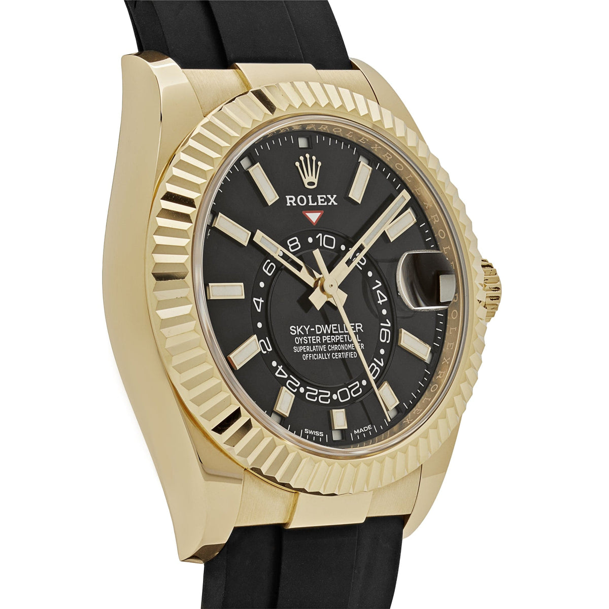 Rolex Sky-Dweller 336238 Yellow Gold  Bright Black Dial (2024)