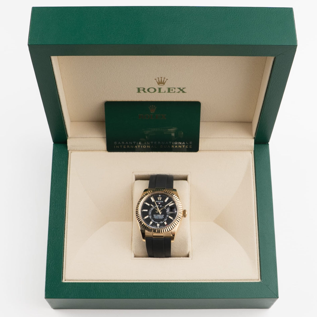 Rolex Sky-Dweller 326238 Yellow Gold Bright Black Dial (2022)