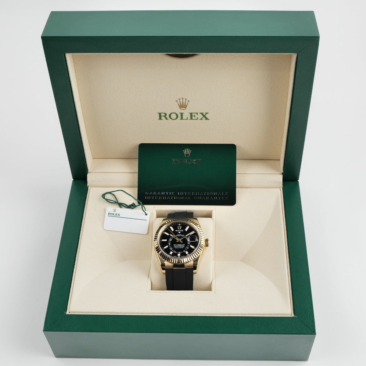 Rolex Sky-Dweller 326238 Yellow Gold Bright Black Dial (2023)