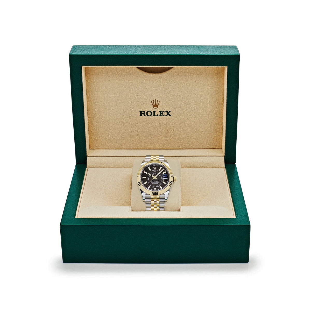 Rolex Sky-Dweller 336933 Stainless Steel Yellow Gold Jubilee Black Dial (2025)