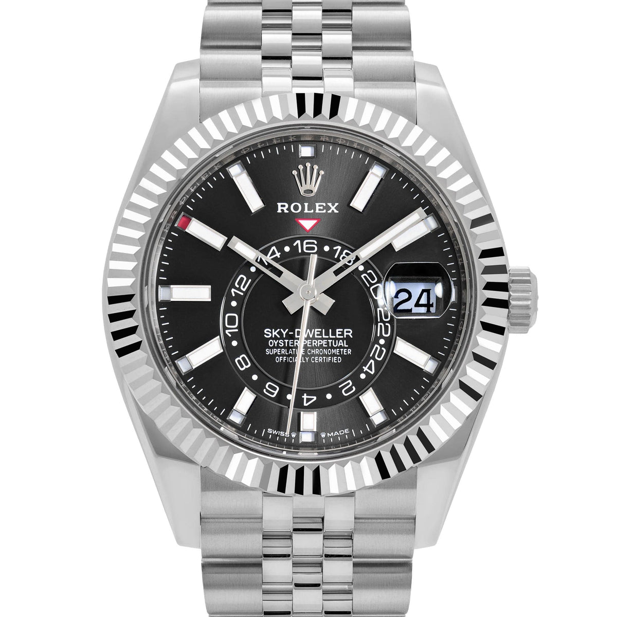 Rolex Sky-Dweller 326934 Stainless Steel Black Dial Jubilee (2020)
