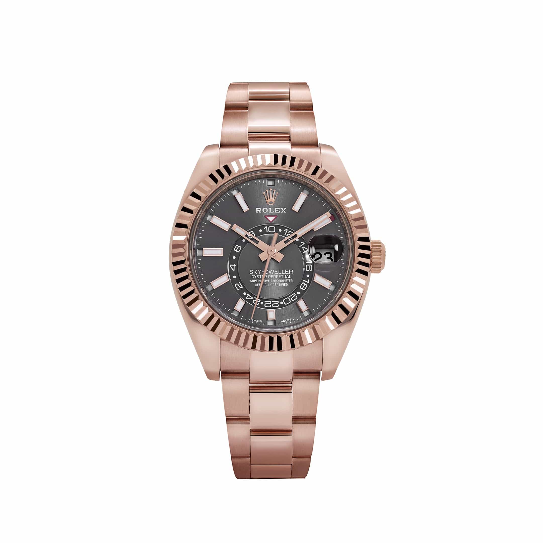 Rolex Sky-Dweller 326935 Rose Gold Rhodium Slate Grey Dial (2022)