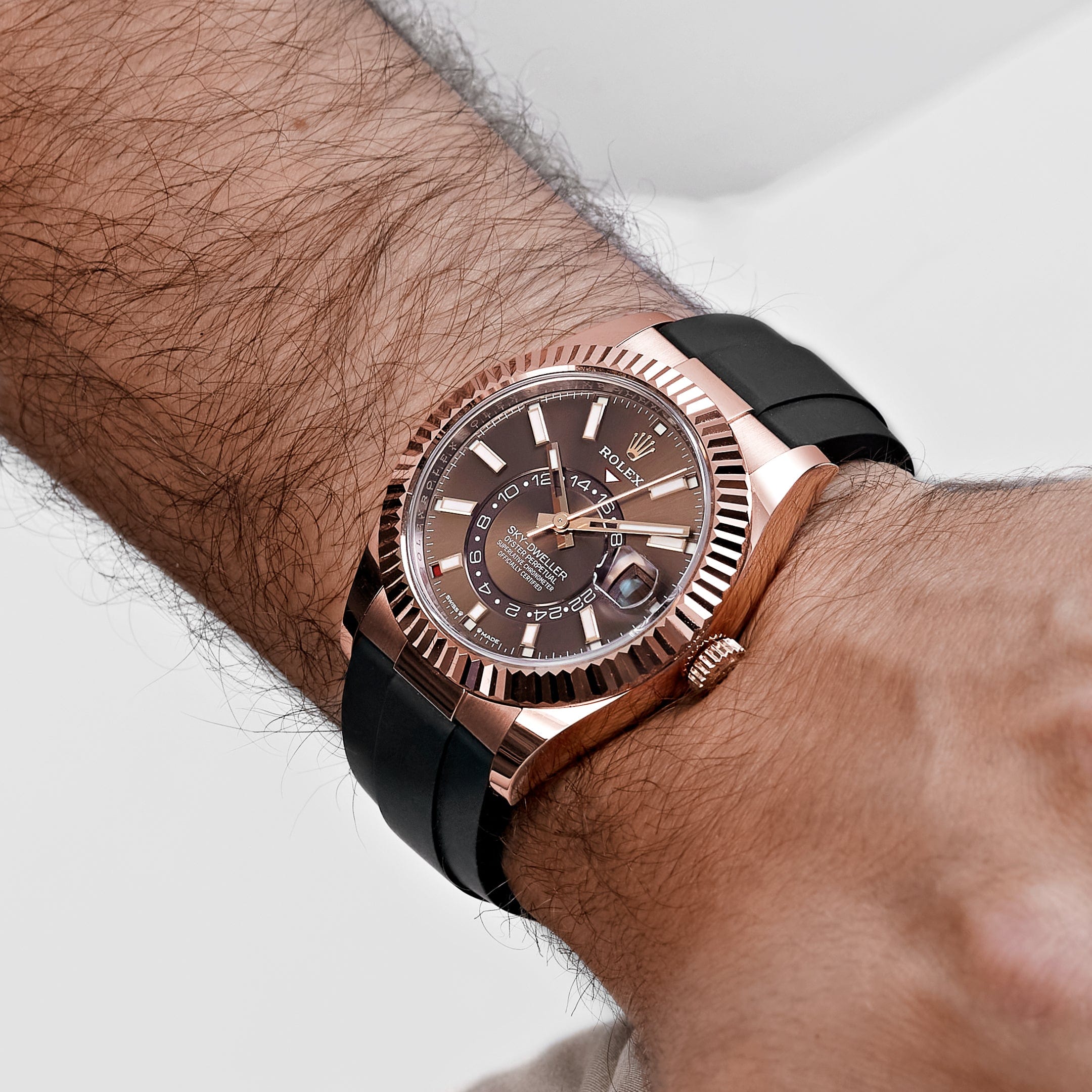 Rolex Sky-Dweller 336235 Rose Gold Brown Chocolate Dial (2024)