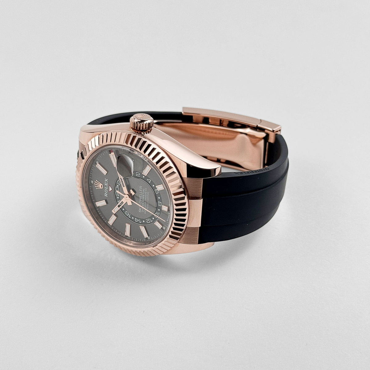 Rolex Sky-Dweller 336235 Rose Gold Slate Rhodium Dial (2024)