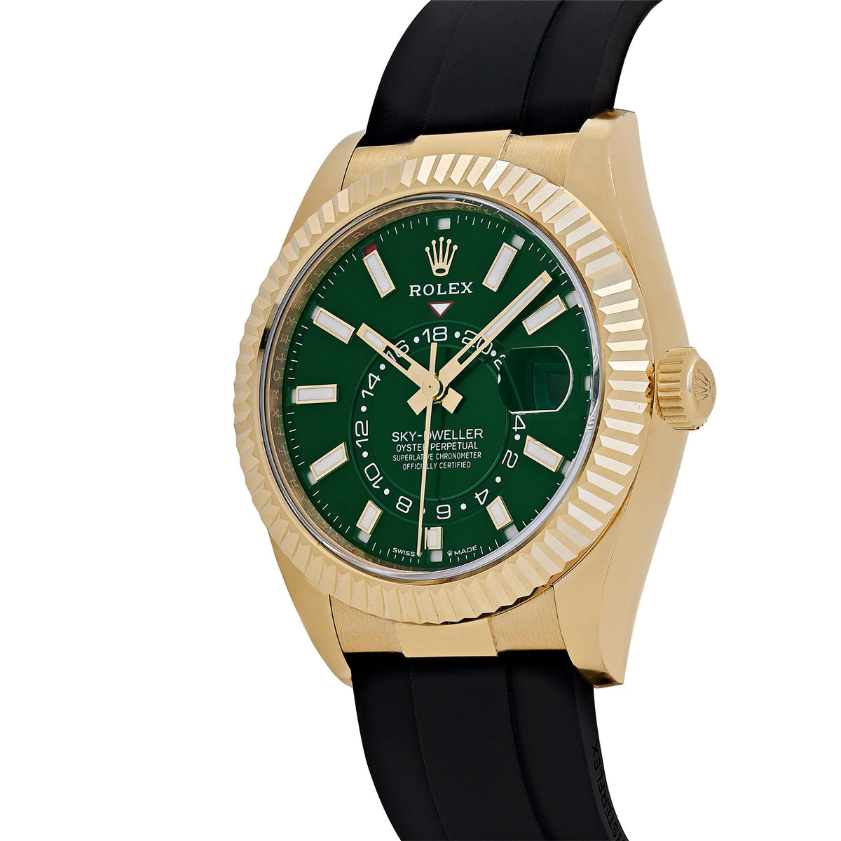 Rolex Sky-Dweller 336238 Yellow Gold Bright Green Dial (2026)