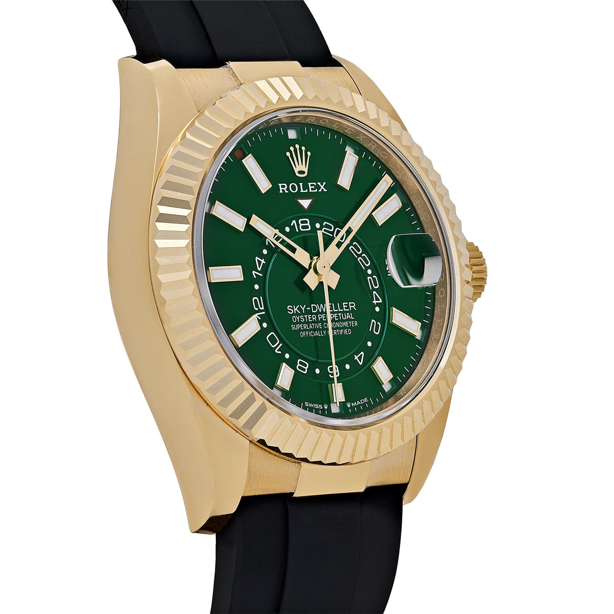 Rolex Sky-Dweller 336238 Yellow Gold Bright Green Dial (2026)