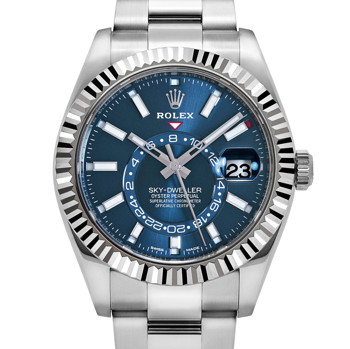 Rolex Sky-Dweller 336934 Stainless Steel Blue Dial Oyster