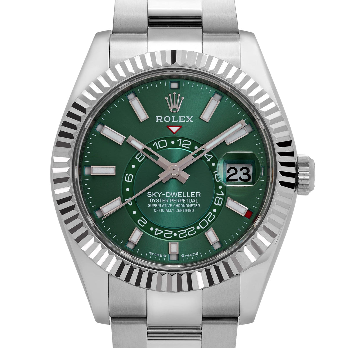 Rolex Sky-Dweller 336934 Stainless Steel Green Dial Oyster (2025)