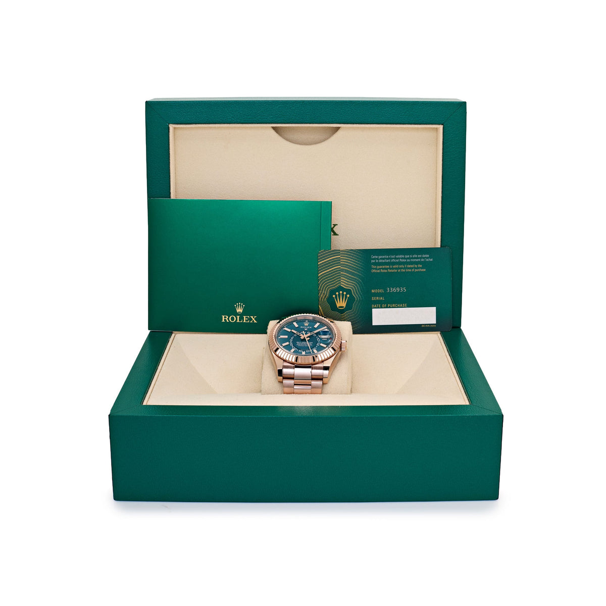 Rolex Sky-Dweller 336935 Rose Gold Blue Dial (2025)