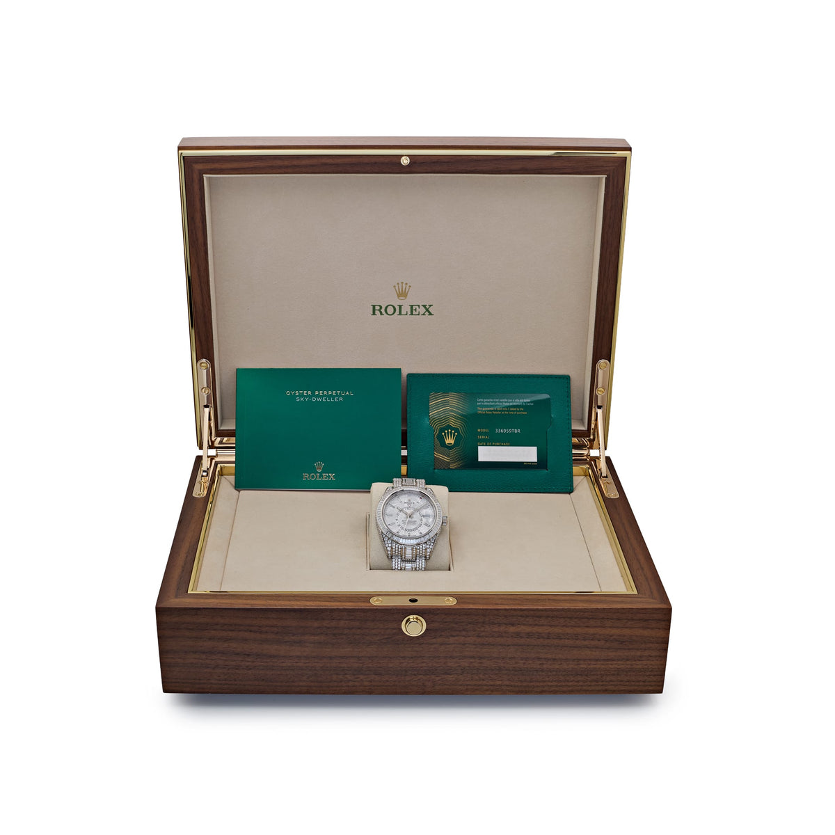 Rolex Sky-Dweller 336959TBR White Gold Meteorite Dial Diamond-Set (2025)