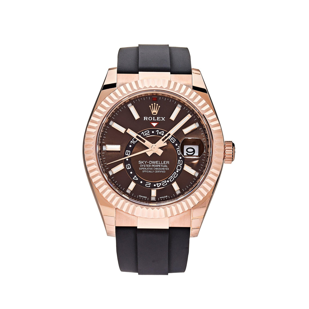 Rolex Sky-Dweller 336235 Rose Gold Brown Chocolate Dial (2024)