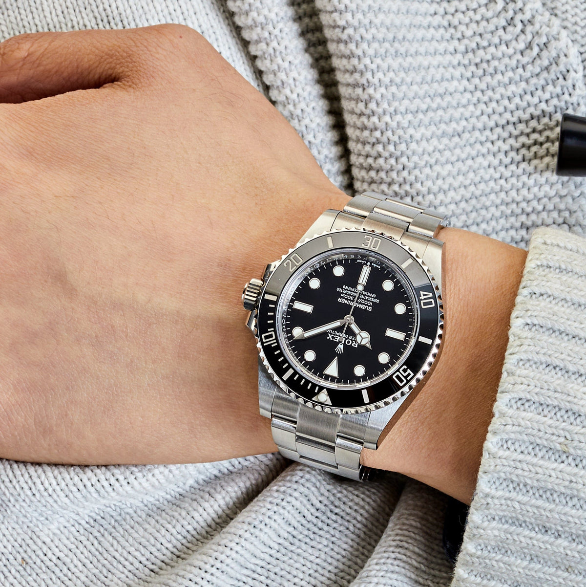 Rolex Submariner No Date 124060 Stainless Steel Black Dial