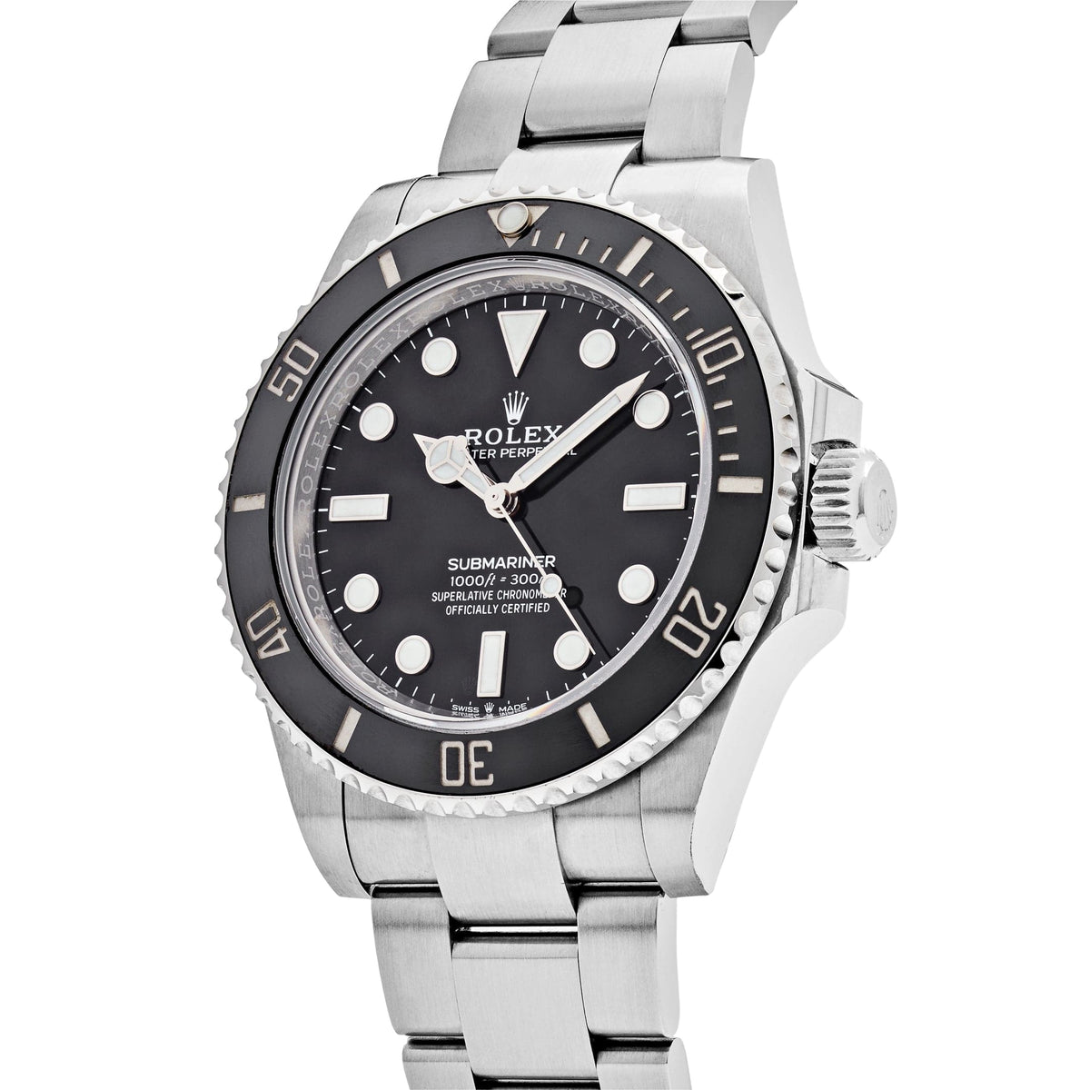 Rolex Submariner No Date 124060 Stainless Steel Black Dial (2026)