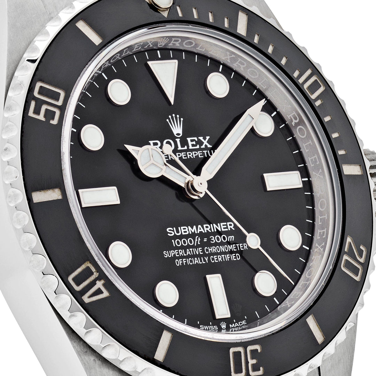 Rolex Submariner No Date 124060 Stainless Steel Black Dial