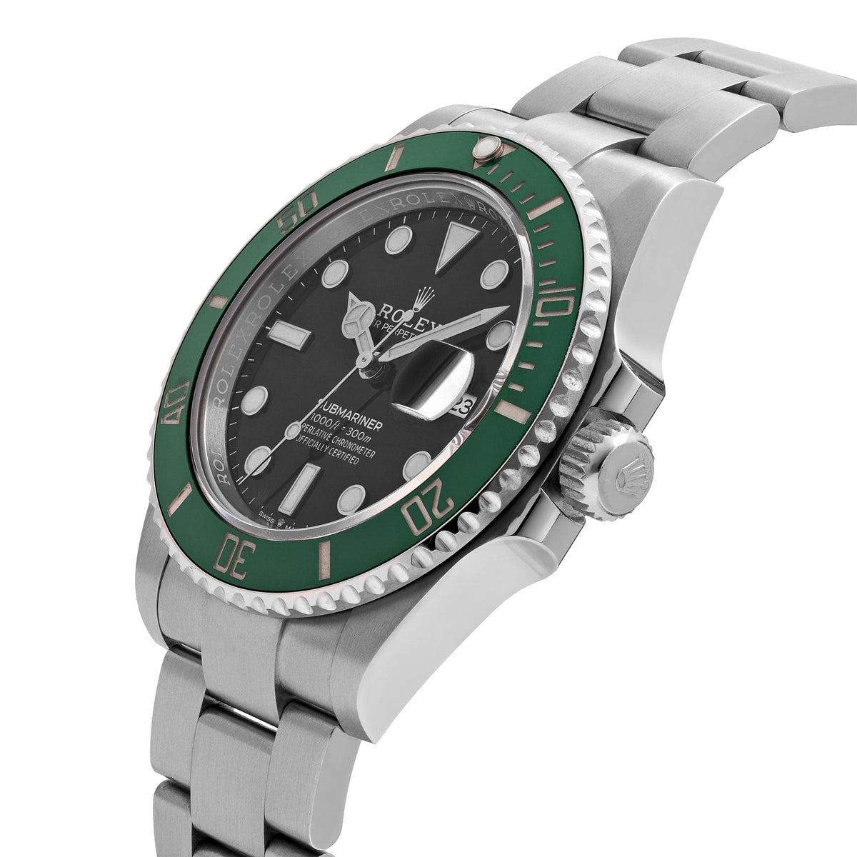 Rolex Submariner Date 126610LV 'Starbucks MK1' Stainless Steel Black Dial