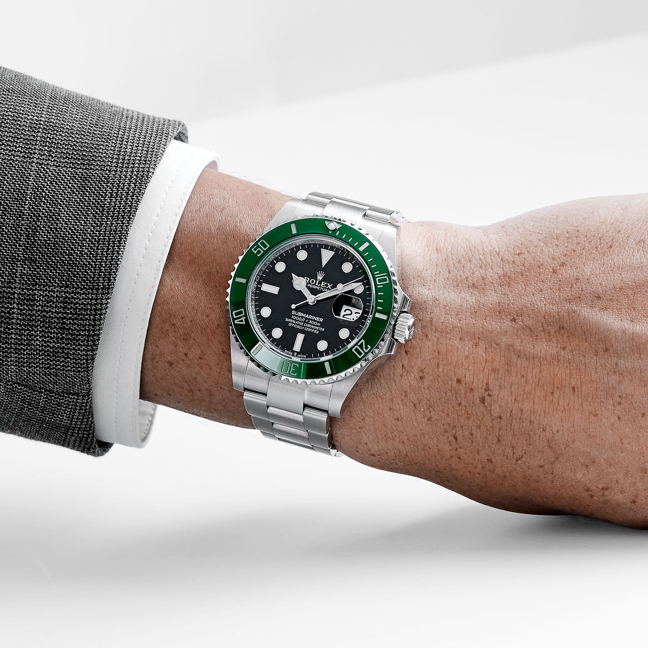 Rolex Submariner Date 126610LV 'Starbucks MK1' Stainless Steel Black Dial