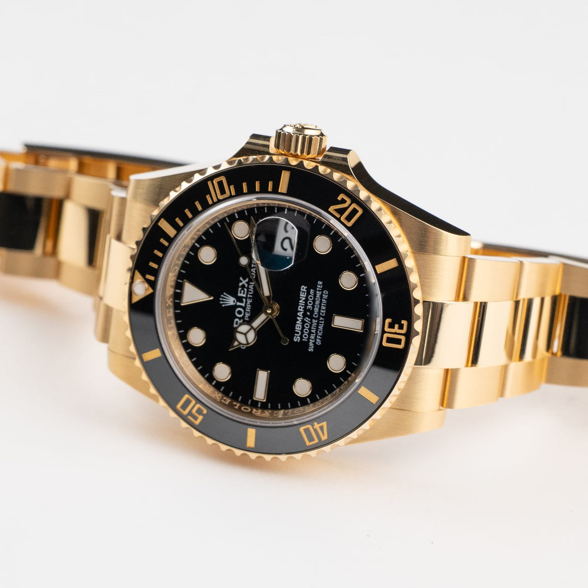 Rolex Submariner Date 126618LN Yellow Gold Black Dial