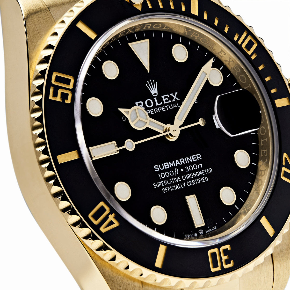 Rolex Submariner Date 126618LN Yellow Gold Black Dial