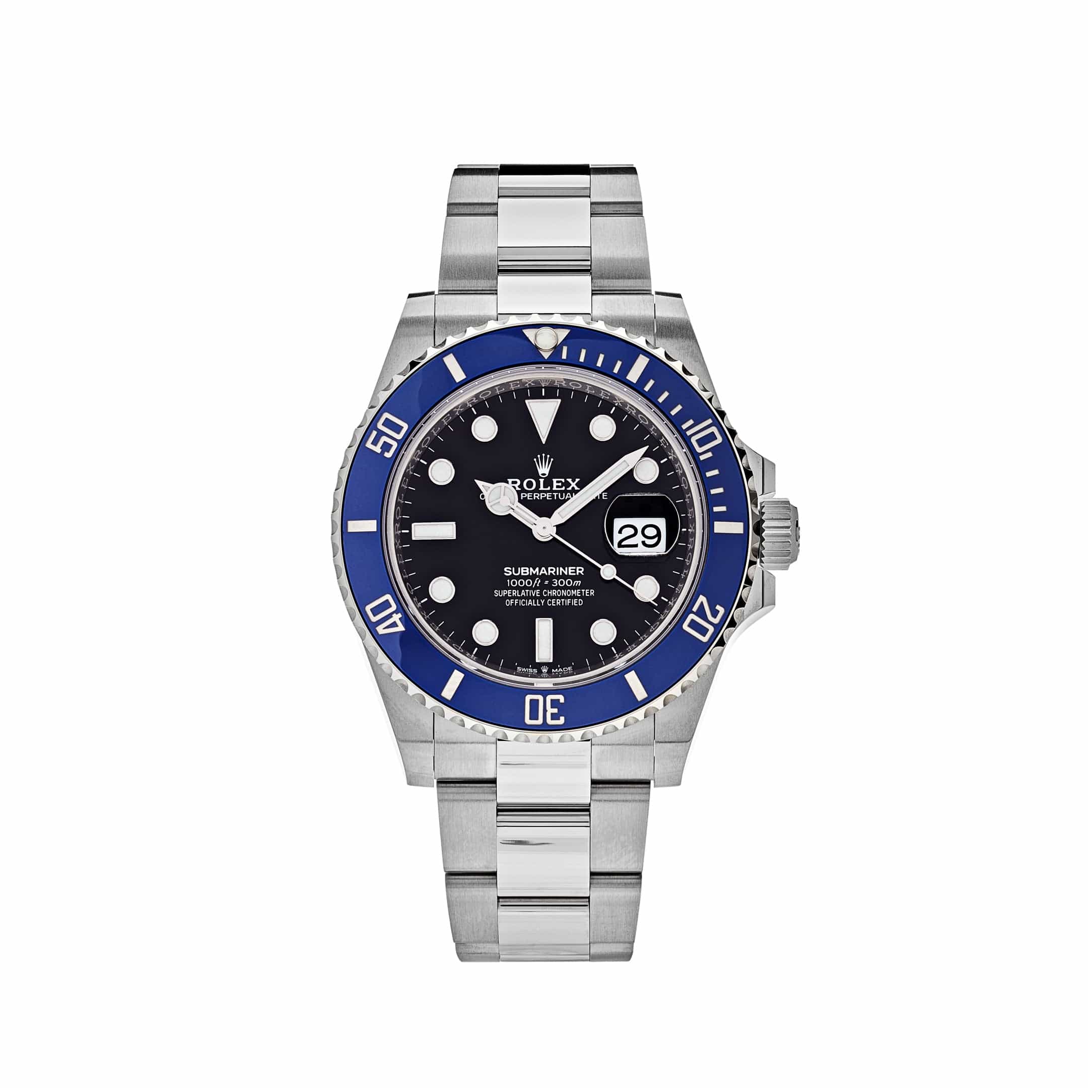 Rolex Submariner Date 126619LB 'Cookie Monster' White Gold Black Dial Blue Bezel (2023)