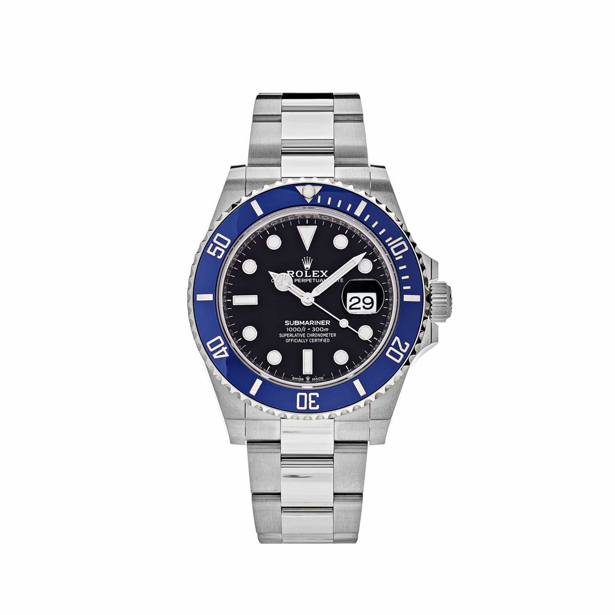 Rolex Submariner Date 126619LB 'Cookie Monster' White Gold Black Dial Blue Bezel (2023)