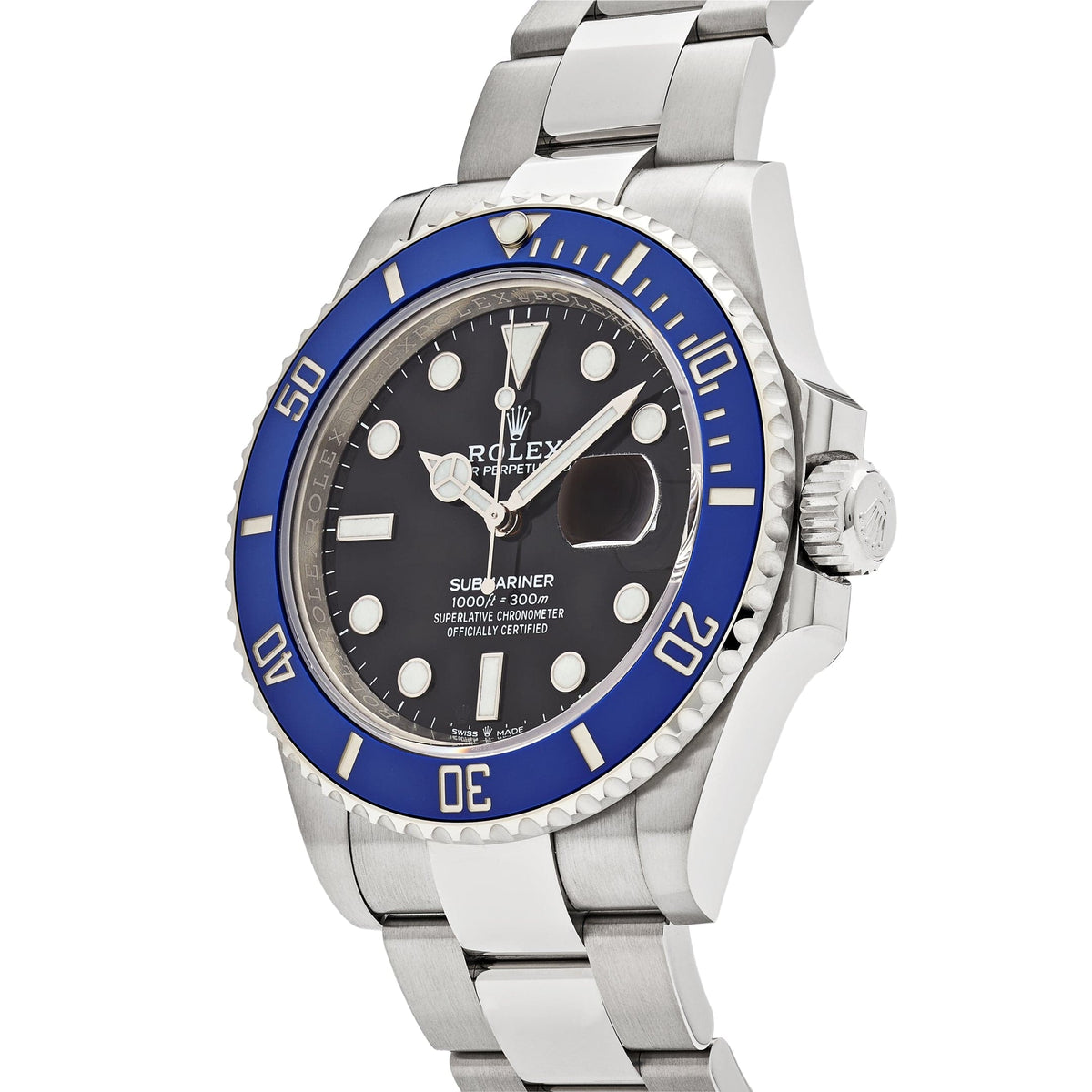 Rolex Submariner Date 126619LB 'Cookie Monster' White Gold Black Dial Blue Bezel (2025)