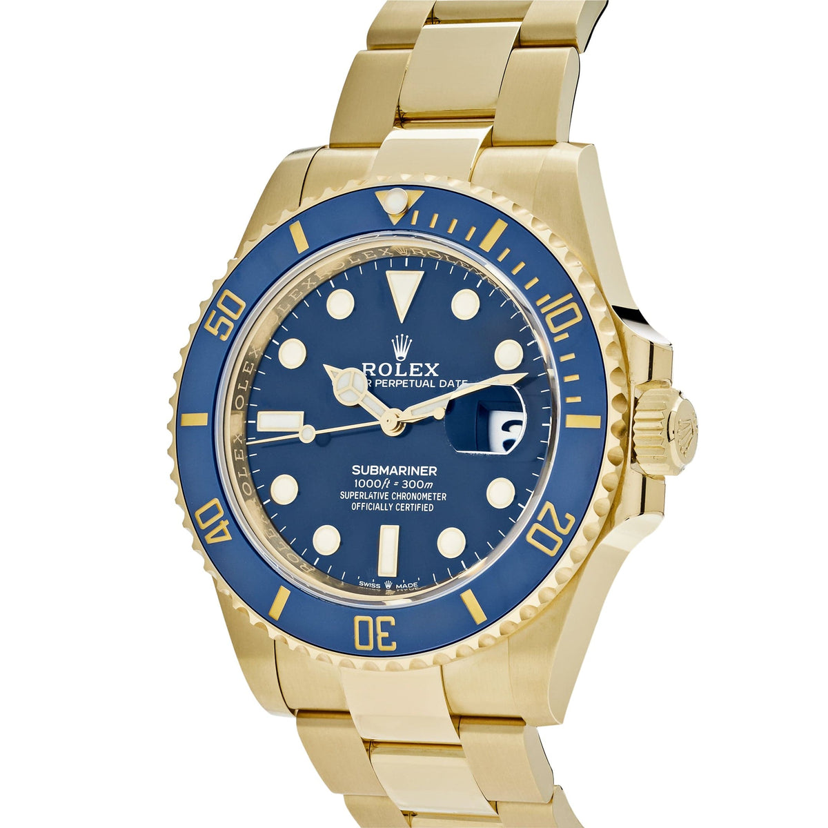 Rolex Submariner Date 126618LB Yellow Gold Blue Dial (2025)
