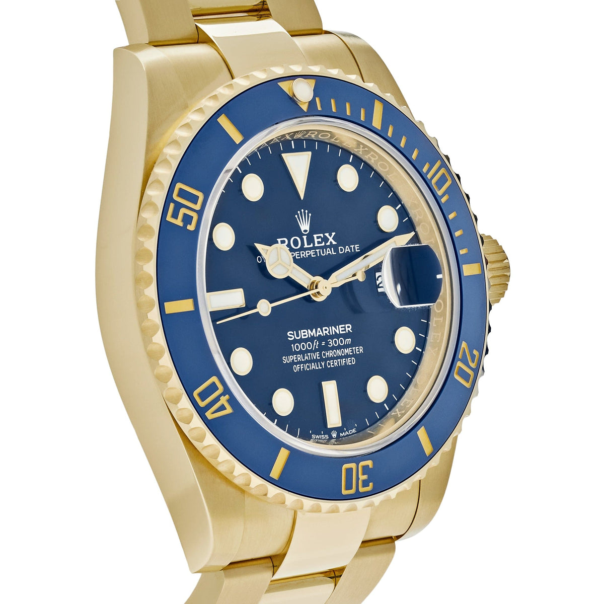 Rolex Submariner Date 126618LB Yellow Gold Blue Dial (2025)