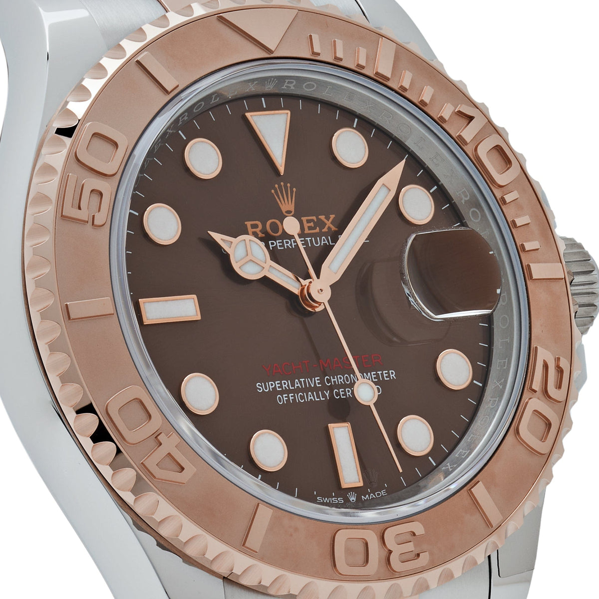 Rolex Yacht-Master 40 126621 Stainless Steel Rose Gold Chocolate Dial (2025)