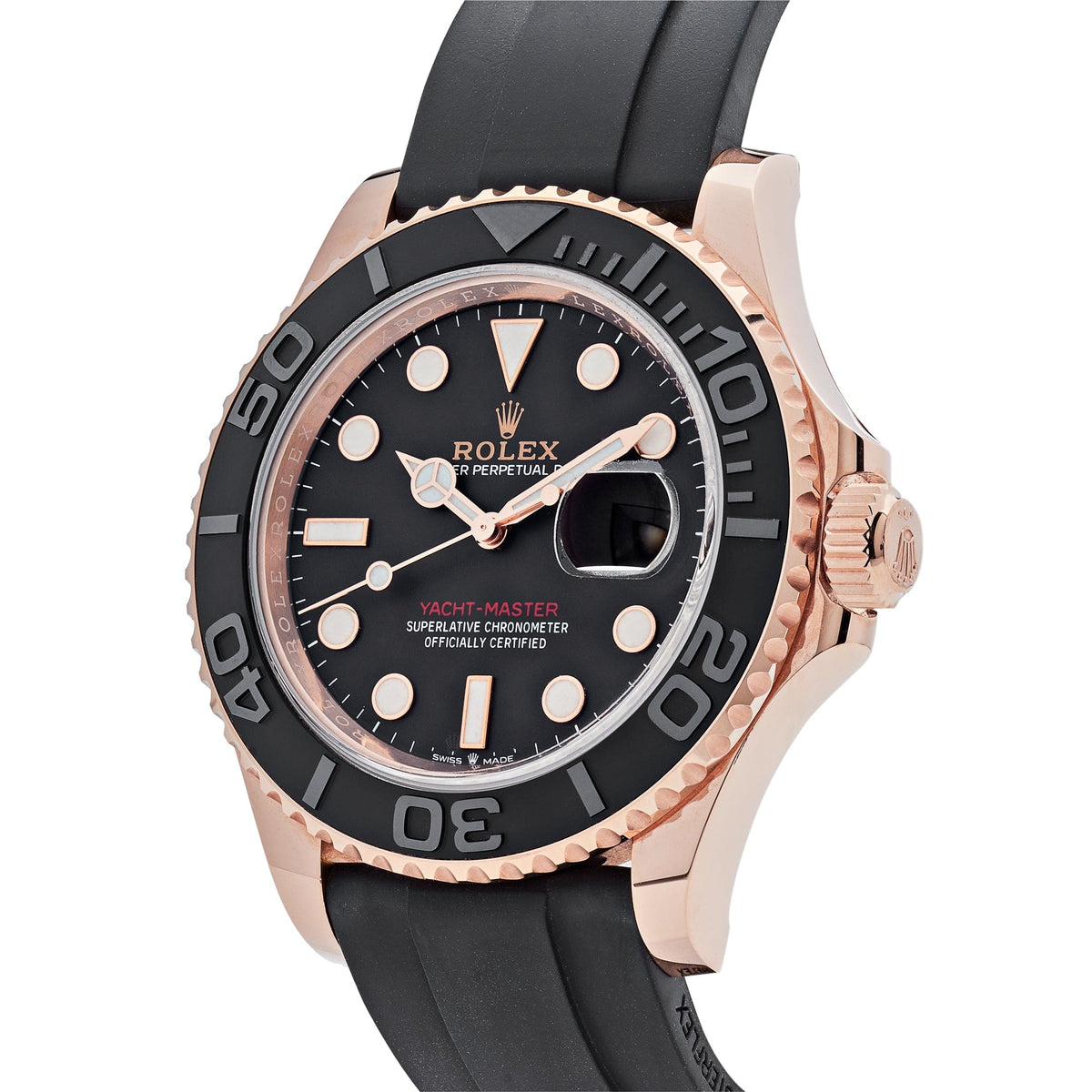 Rolex Yacht-Master 40 126655 Rose Gold Black Dial (2025)