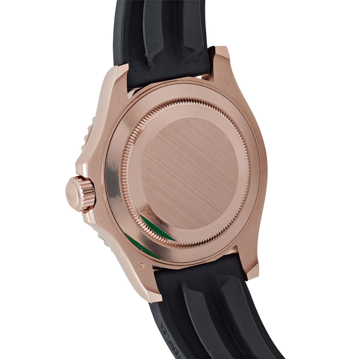 Rolex Yacht-Master 40 126655 Rose Gold Pave Diamond Dial