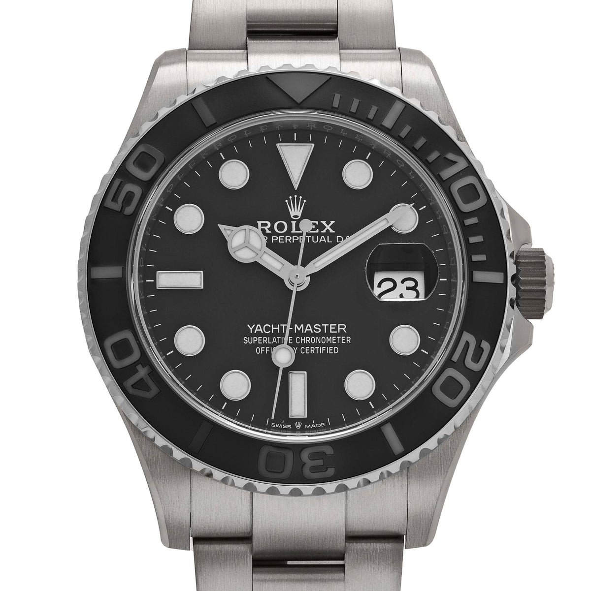 Rolex Yacht-Master 42 226627 RLX Titanium Black Dial