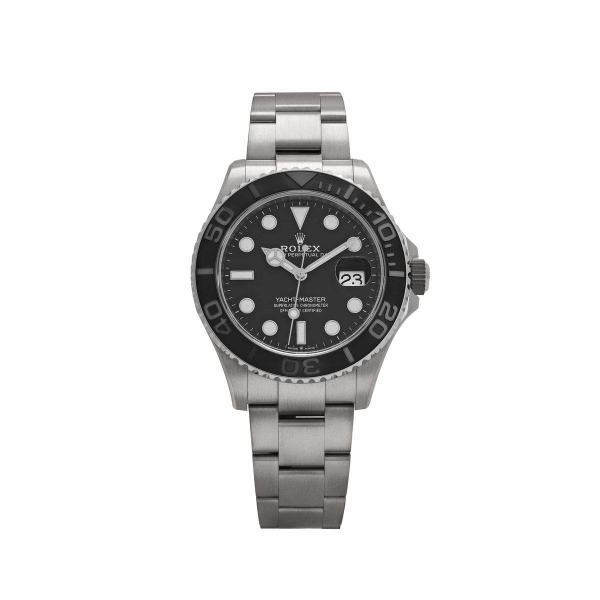 Rolex Yacht-Master 42 226627 RLX Titanium Black Dial