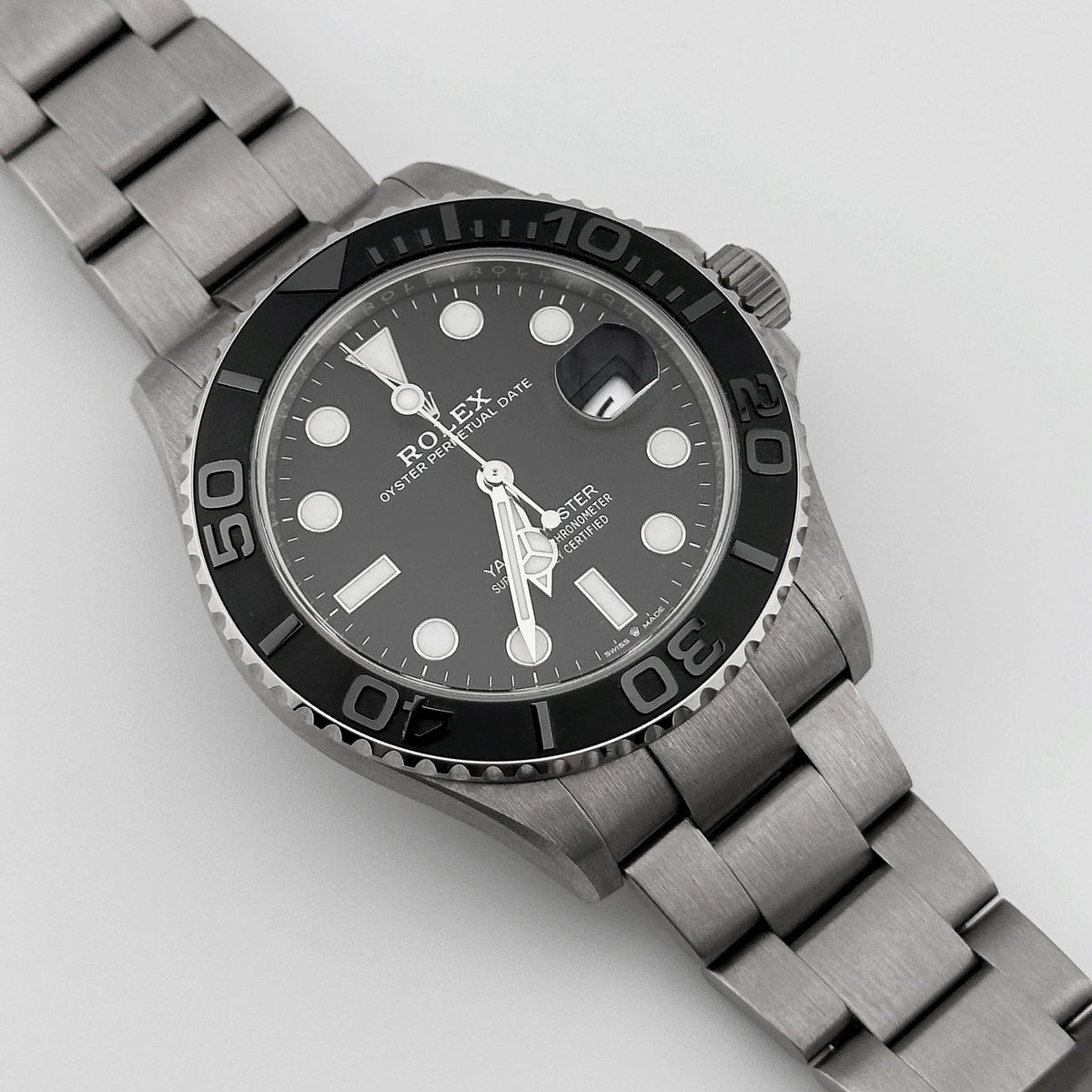 Rolex Yacht-Master 42 226627 RLX Titanium Black Dial