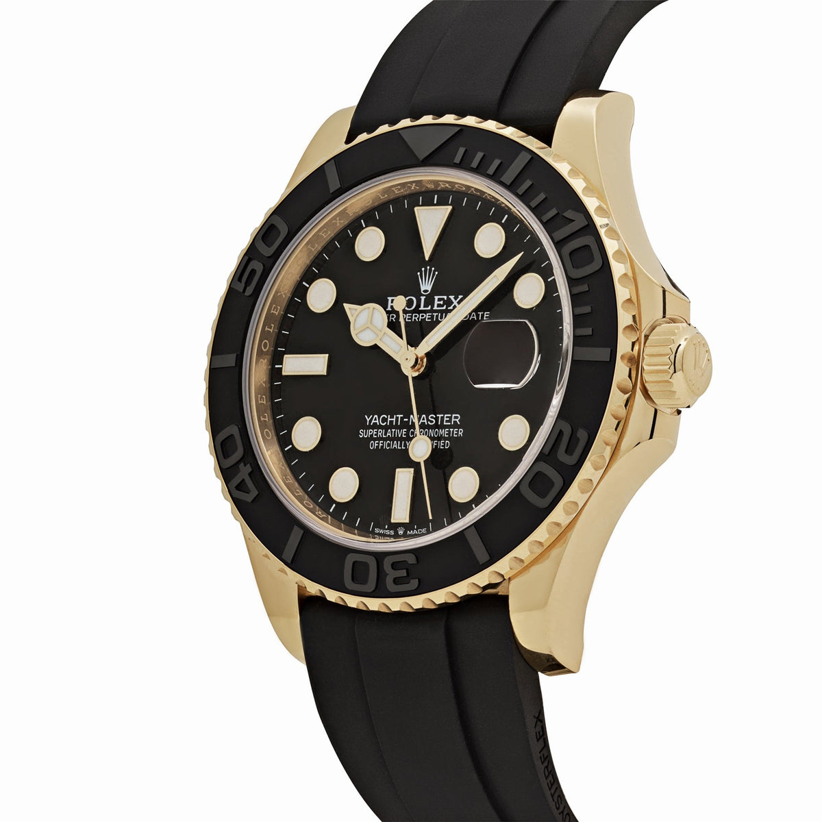 Rolex Yacht-Master 42 226658 Yellow Gold Black Dial