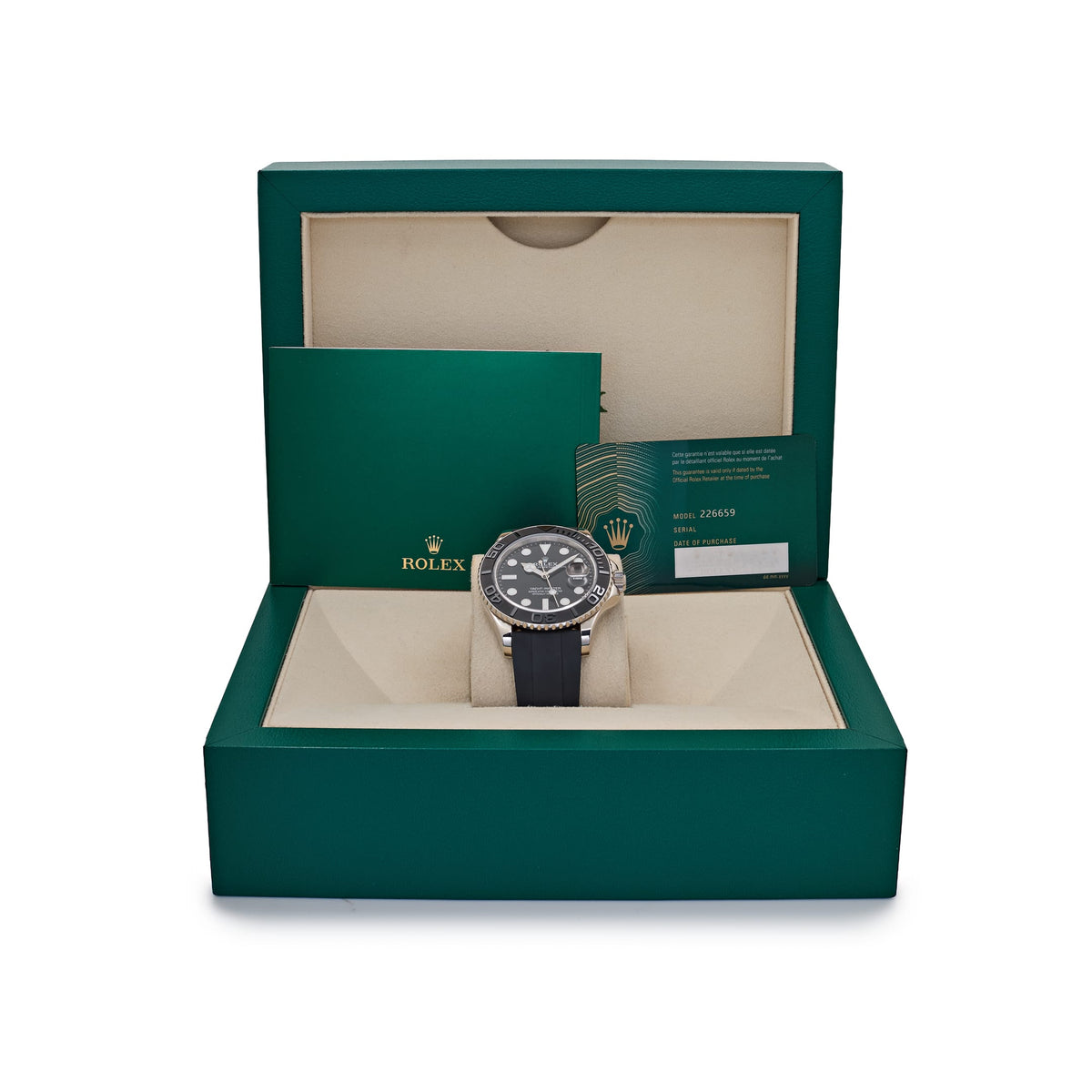 Rolex Yacht-Master 42 226659 White Gold Black Dial (2022)