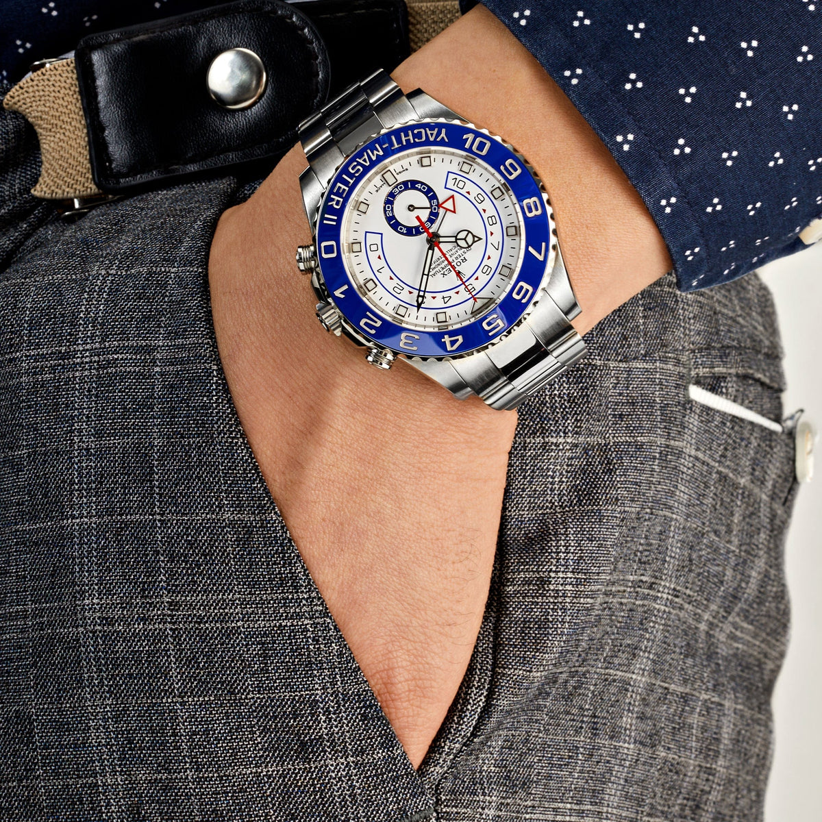 Rolex Yacht-Master II 116680 Stainless Steel White Dial (2022)