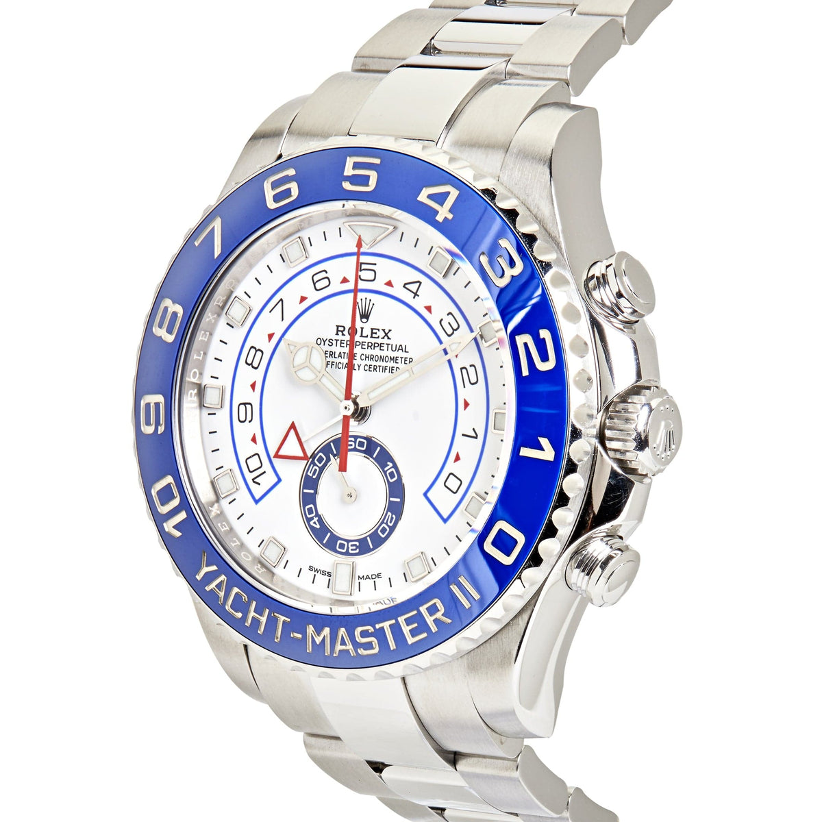 Rolex Yacht-Master II 116680 Stainless Steel White Dial (2022)