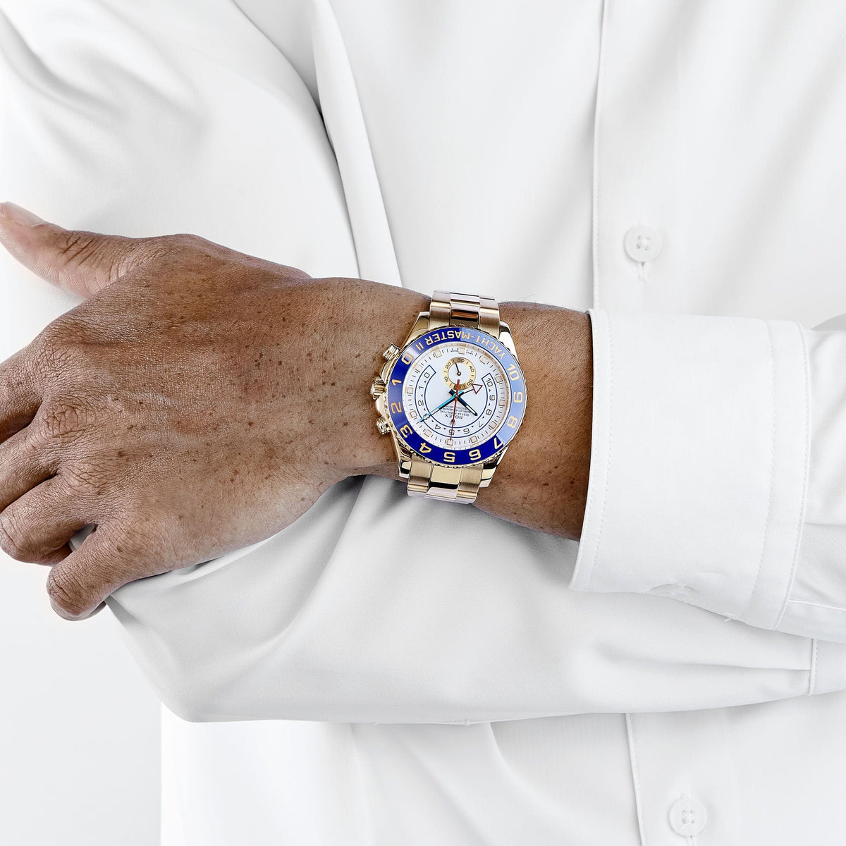 Rolex Yacht-Master II 116688 Yellow Gold White Dial (2022)