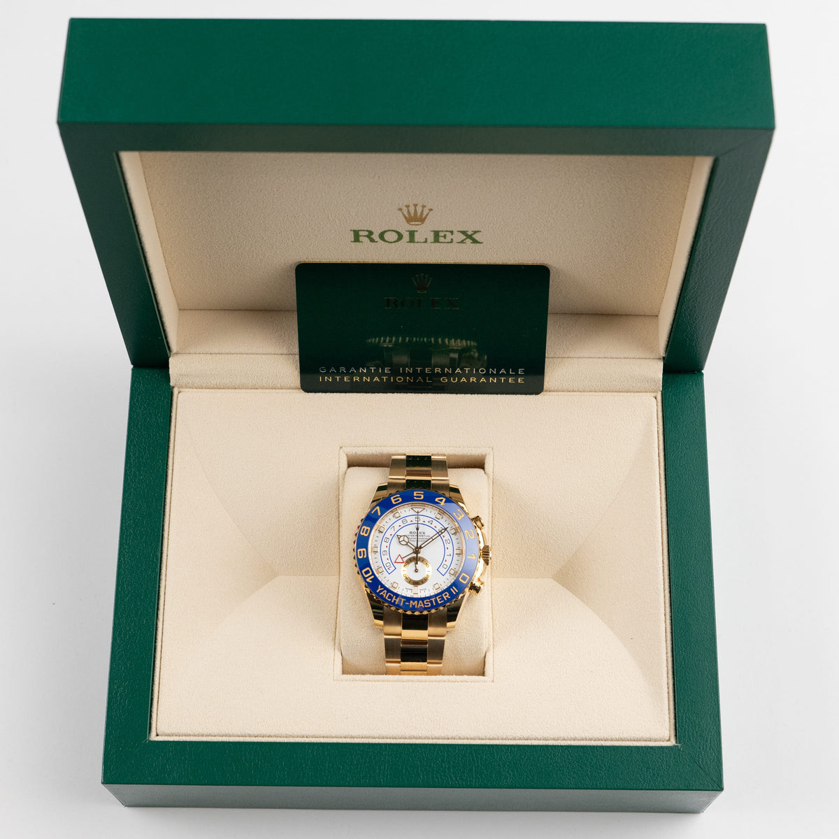 Rolex Yacht-Master II 116688 Yellow Gold White Dial (2022)