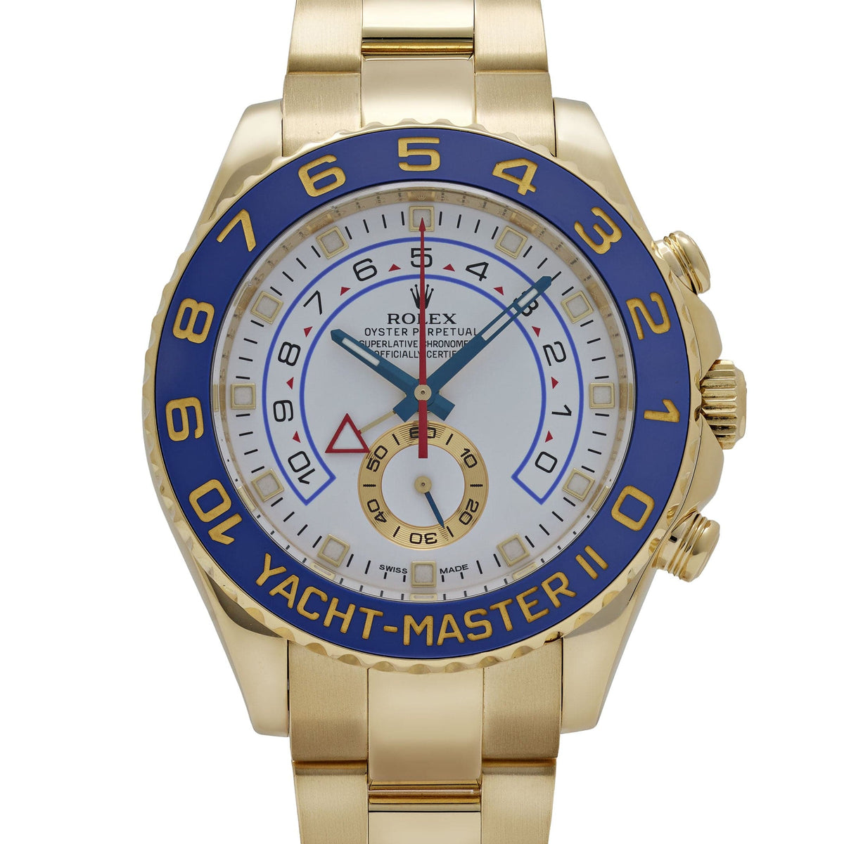 Rolex Yacht-Master II 116688 Yellow Gold White Dial (2022)