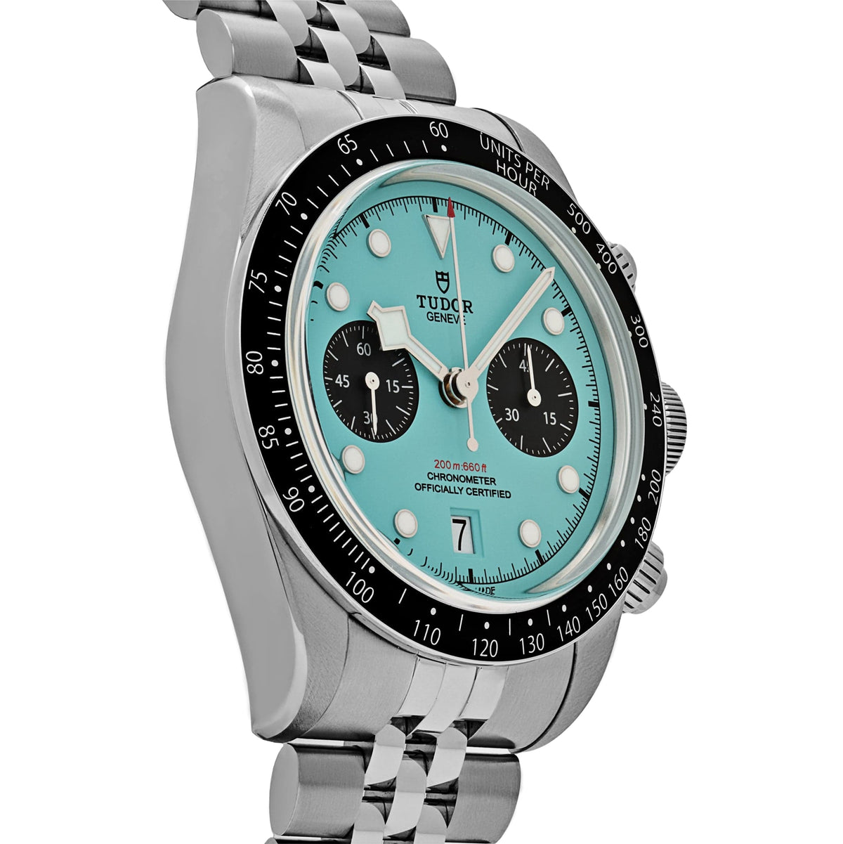 Tudor Black Bay Chrono 79360N-0024 Stainless Steel Turquoise Dial (2025)
