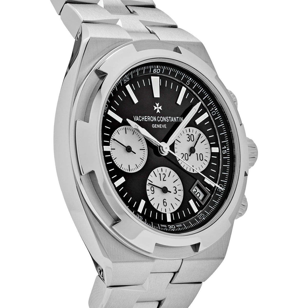 Vacheron Constantin Overseas Chronograph 5500V/110A-B481 Stainless Steel Black Dial