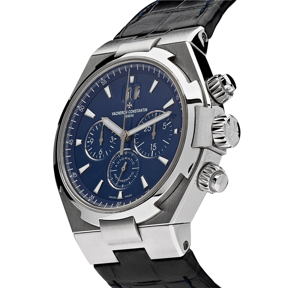 Vacheron Constantin Overseas Chronograph 49150/000A-9745 Stainless Steel Blue Dial