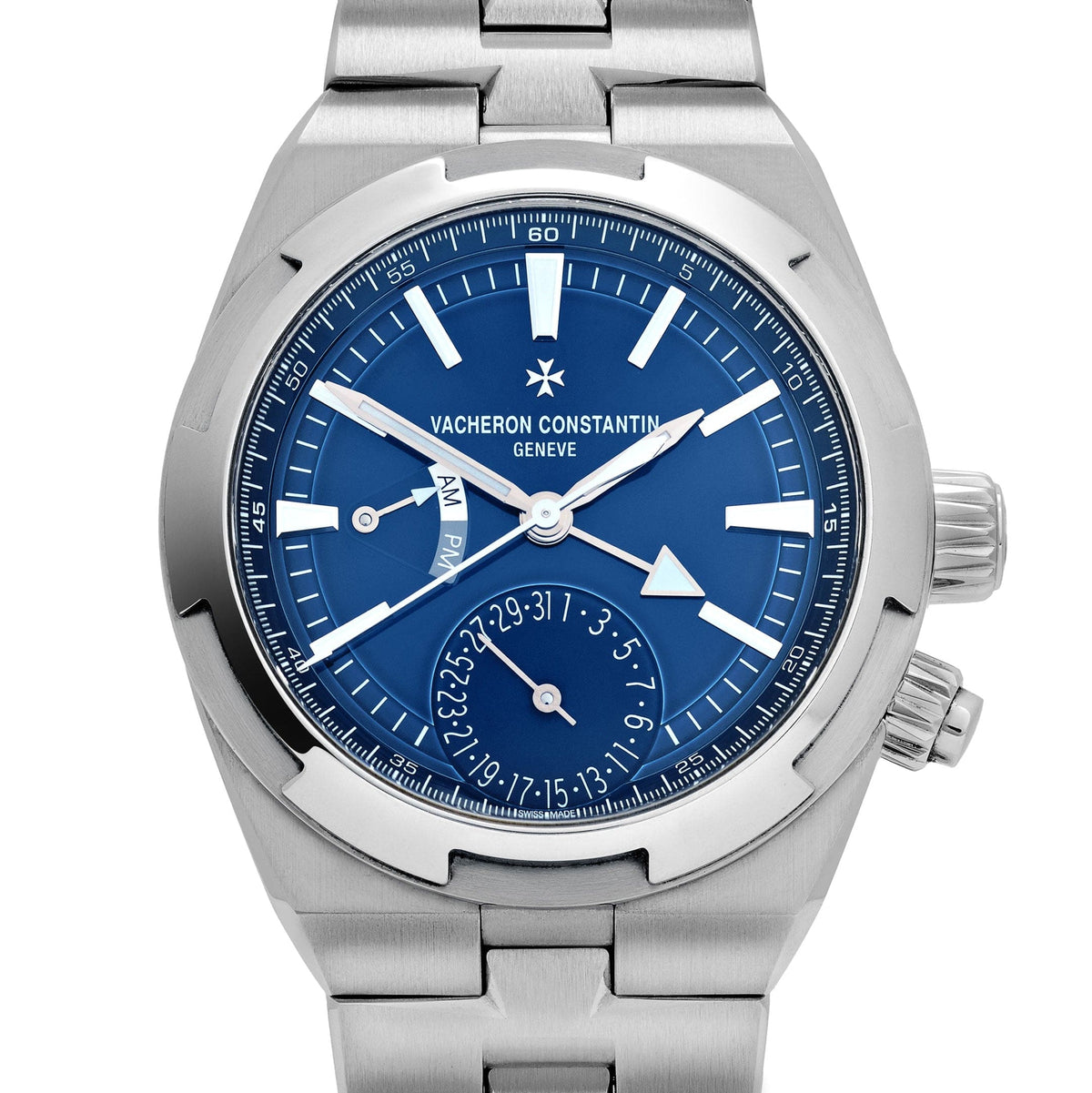 Vacheron Constantin Overseas Dual Time 7900V/110A-B334 Stainless Steel Blue Dial