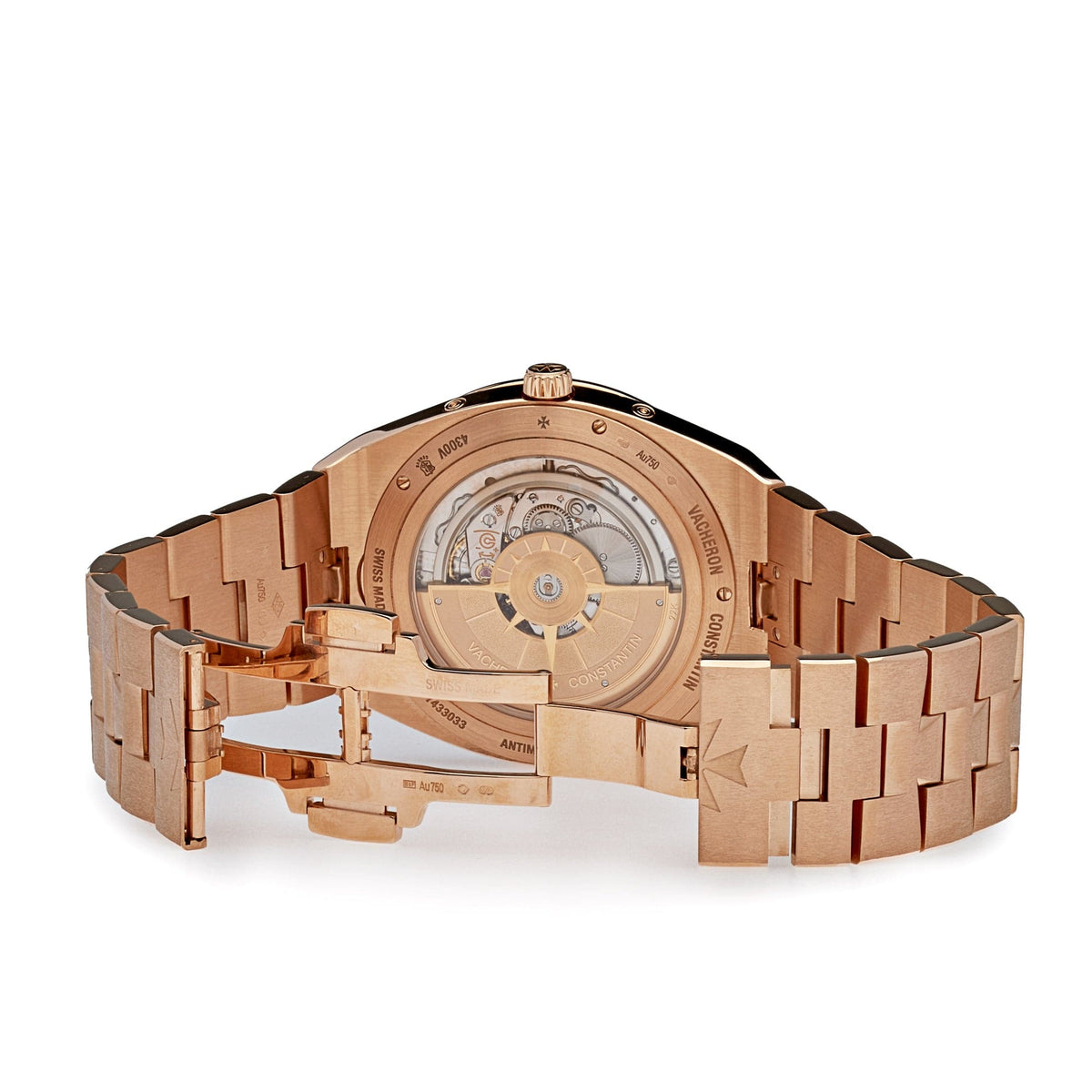 Vacheron Constantin Overseas 4300V/120R-B064 Perpetual Calendar Ultra-Thin Silver Dial Rose Gold